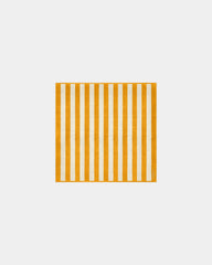 Custom eco-friendly beach towel LA SERVIETTE PARIS - Gold Yellow / Cream