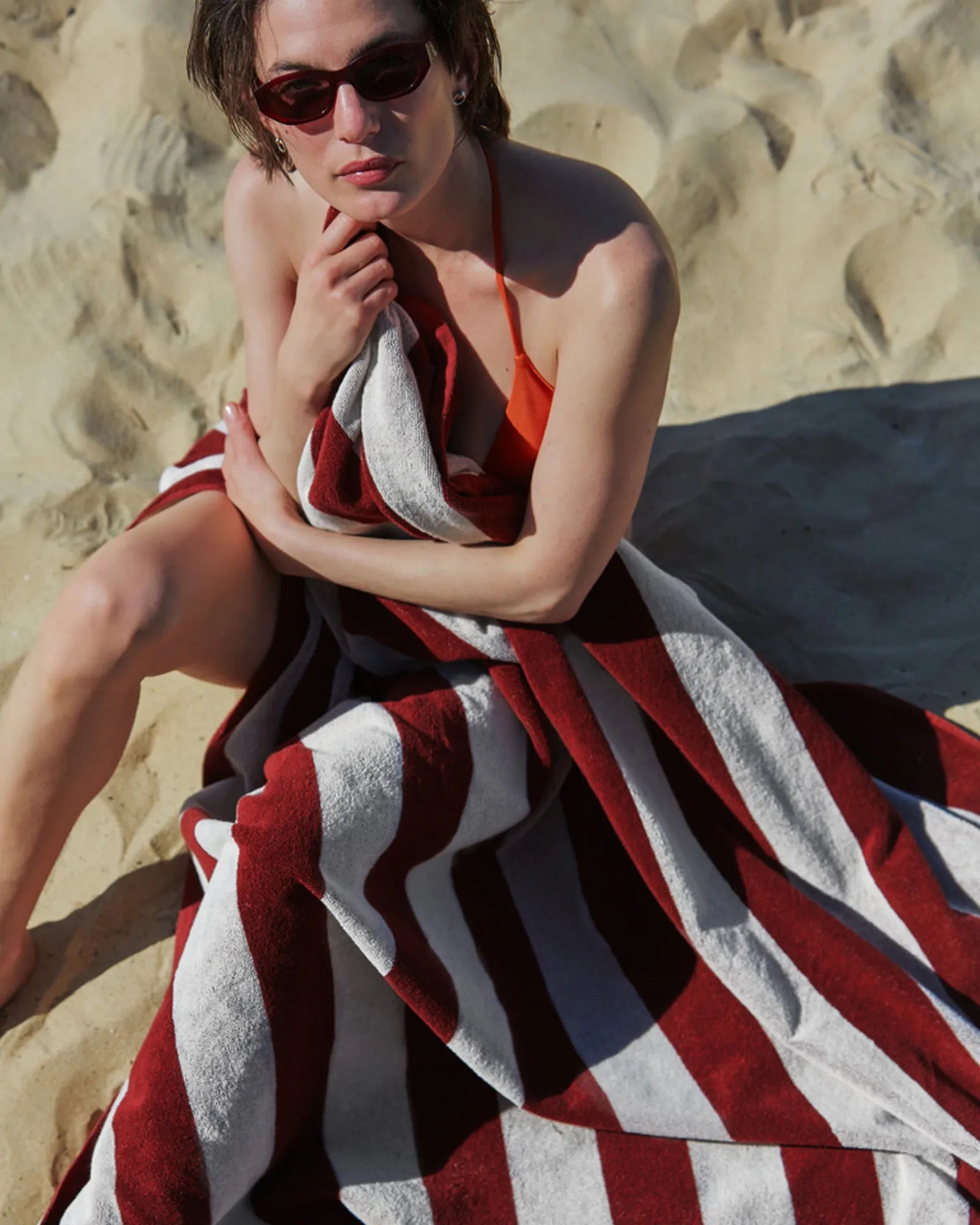 Custom eco-friendly beach towel LA SERVIETTE PARIS - 27