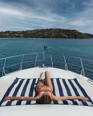 Custom eco-friendly beach towel LA SERVIETTE PARIS - 11