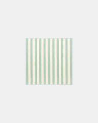 Custom eco-friendly beach towel LA SERVIETTE PARIS - Sea Green / Cream