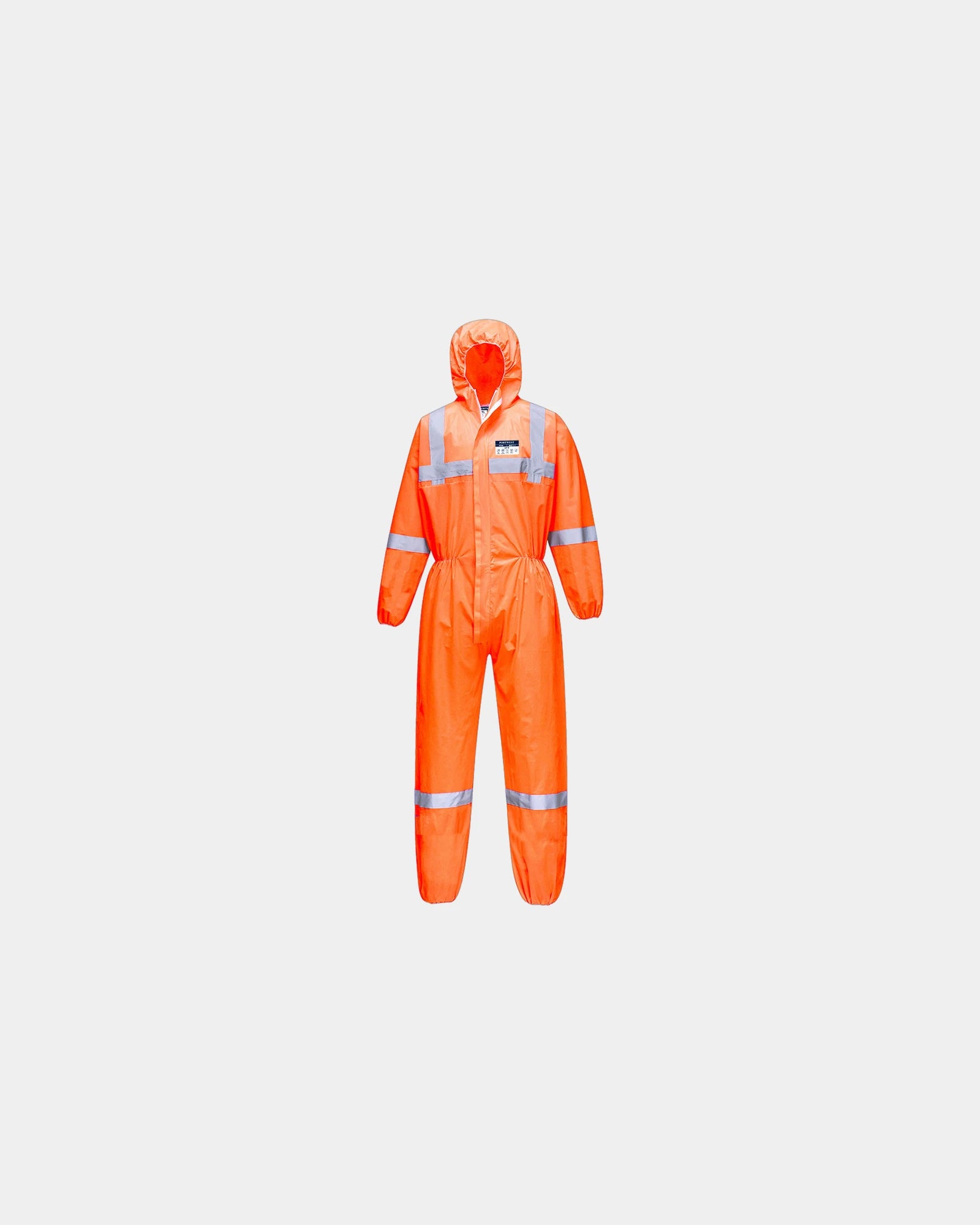 Promotional Hi-Vis SMS coverall - Orange