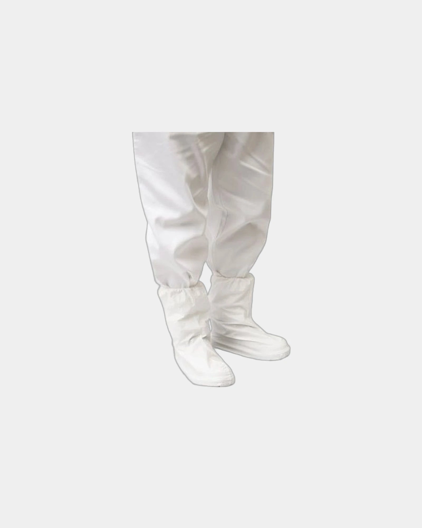 Promotional BizTex protective boot covers - White