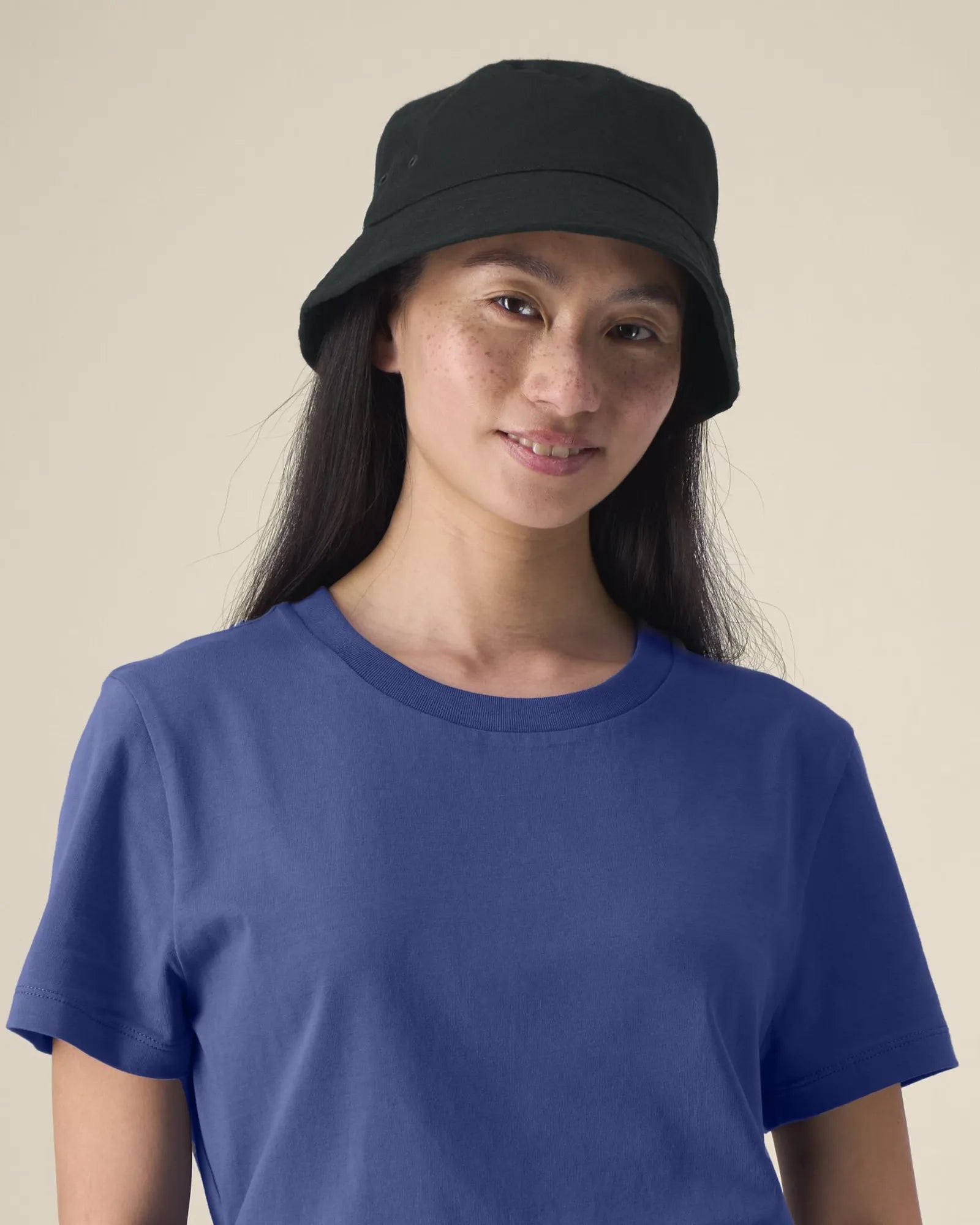 Custom recycled bucket hat Stanley/Stella - Black