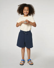 Branded organic cotton children's shorts Stanley/Stella - French Navy