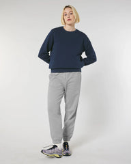 Custom organic cotton jogging pants Stanley/Stella Jammer - Heather Grey