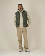 Custom recycled nylon vest Stanley/Stella Climber 2.0 - Khaki