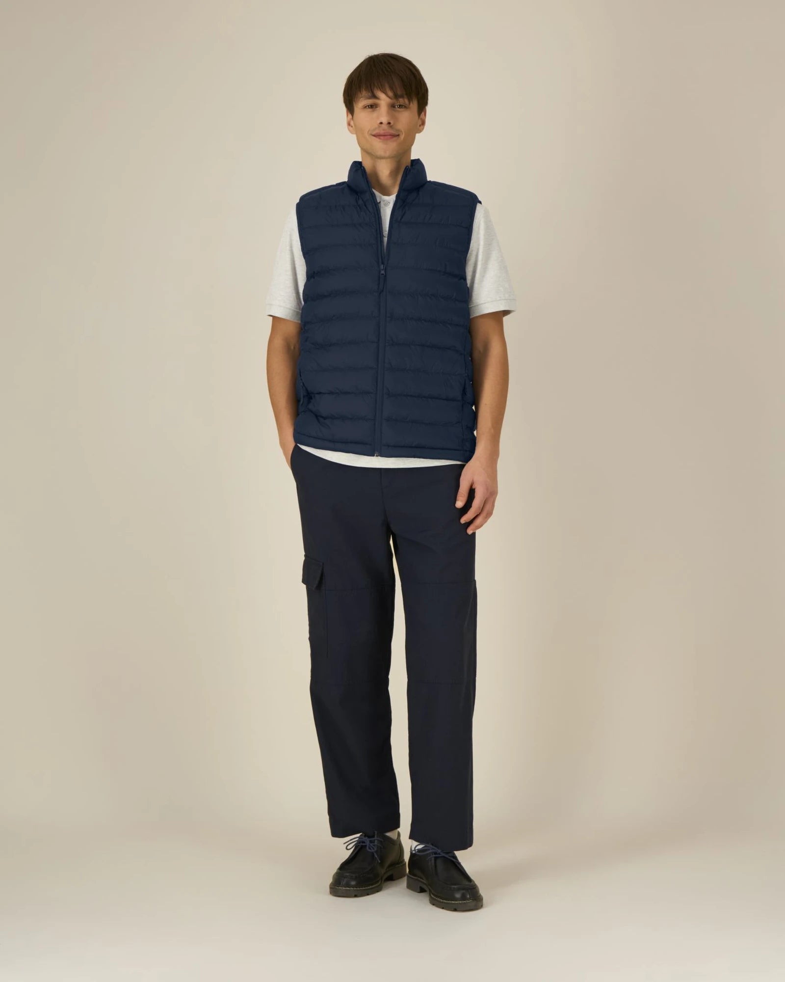Custom recycled nylon vest Stanley/Stella Climber 2.0 - French Navy