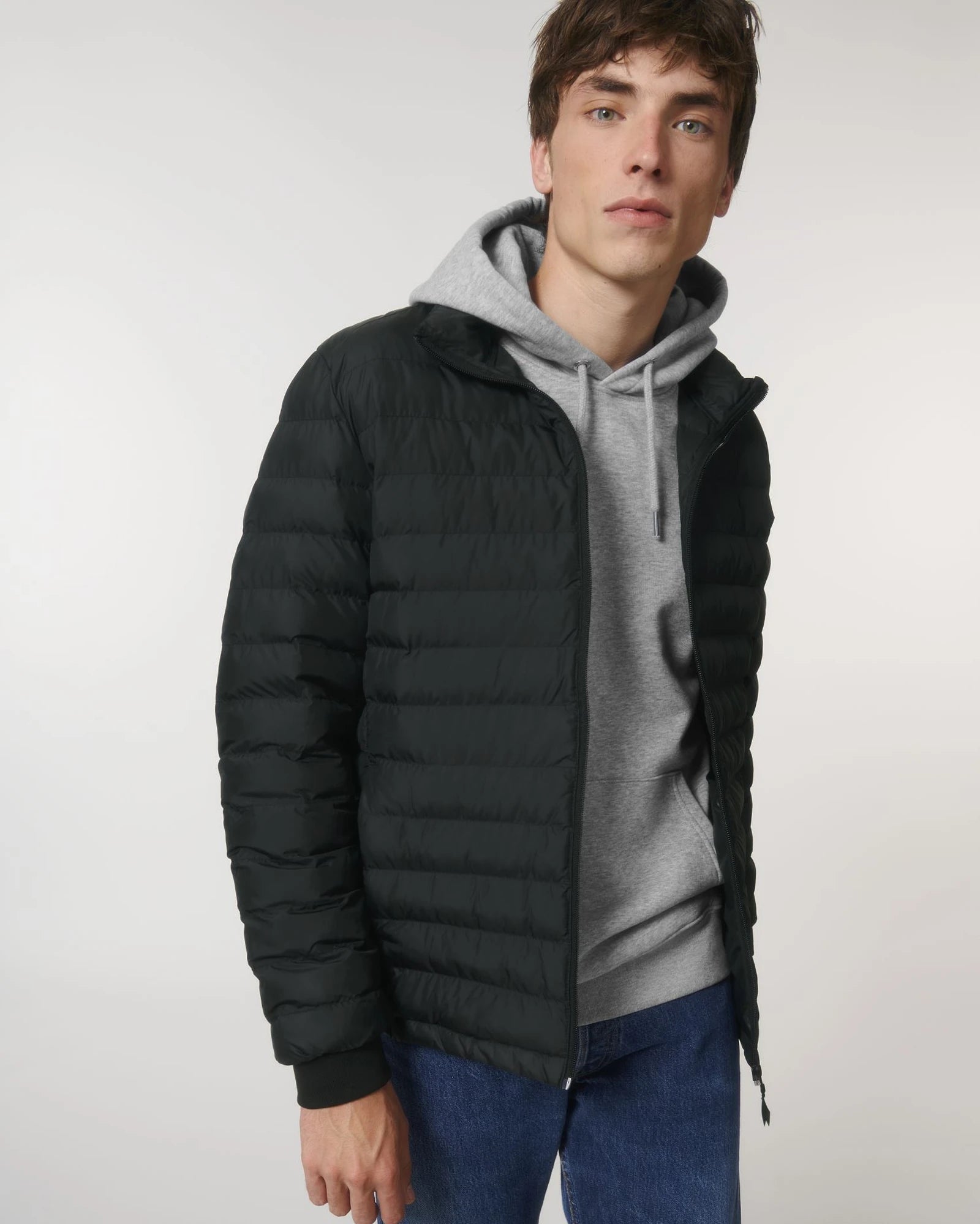 Custom recycled polyester jacket Stanley/Stella Voyager - Black