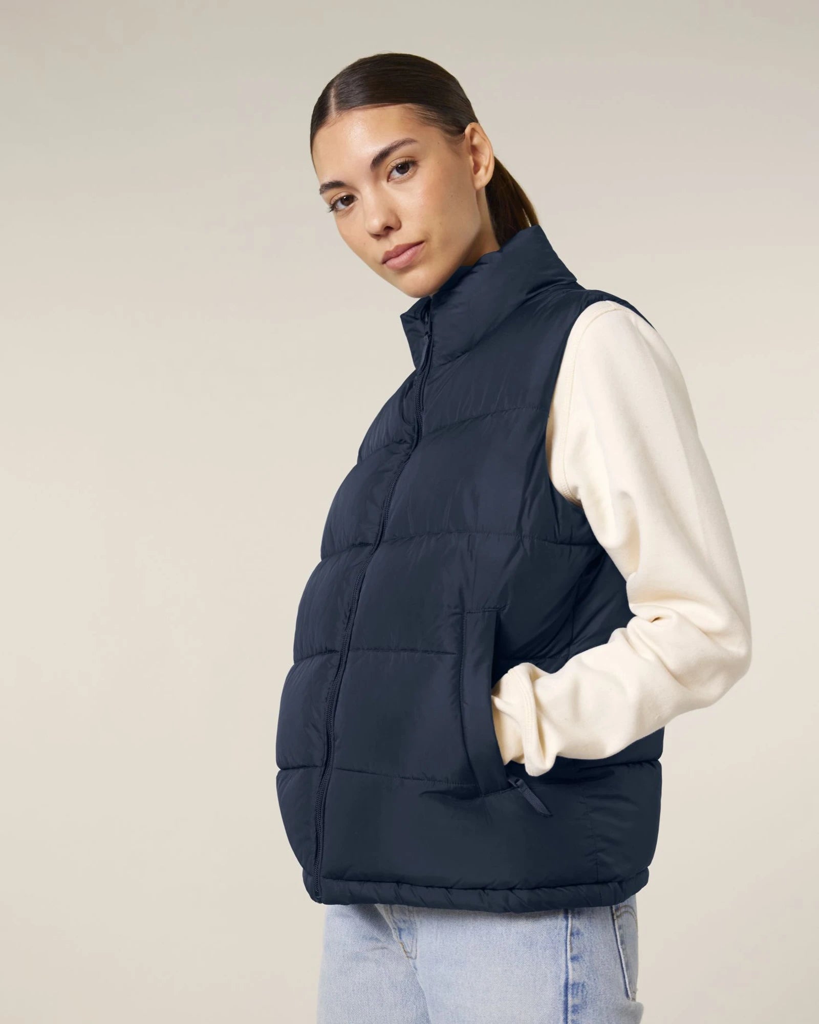 Custom recycled polyester puffer vest Stanley/Stella - 6