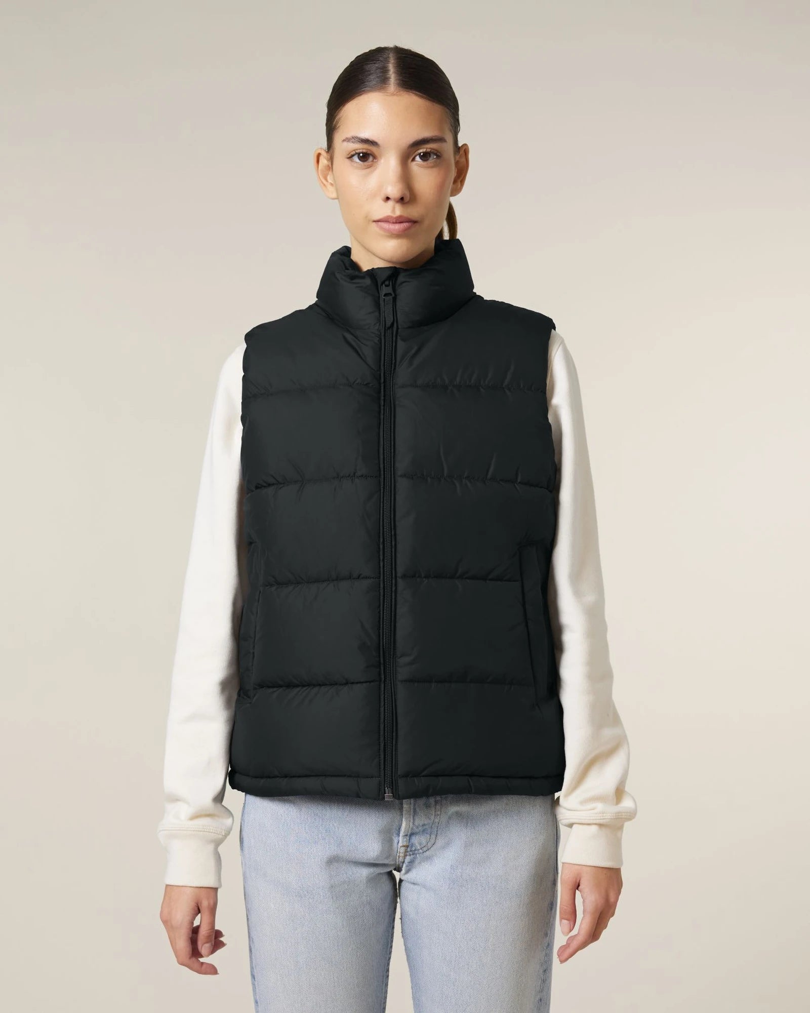 Custom recycled polyester puffer vest Stanley/Stella - 3