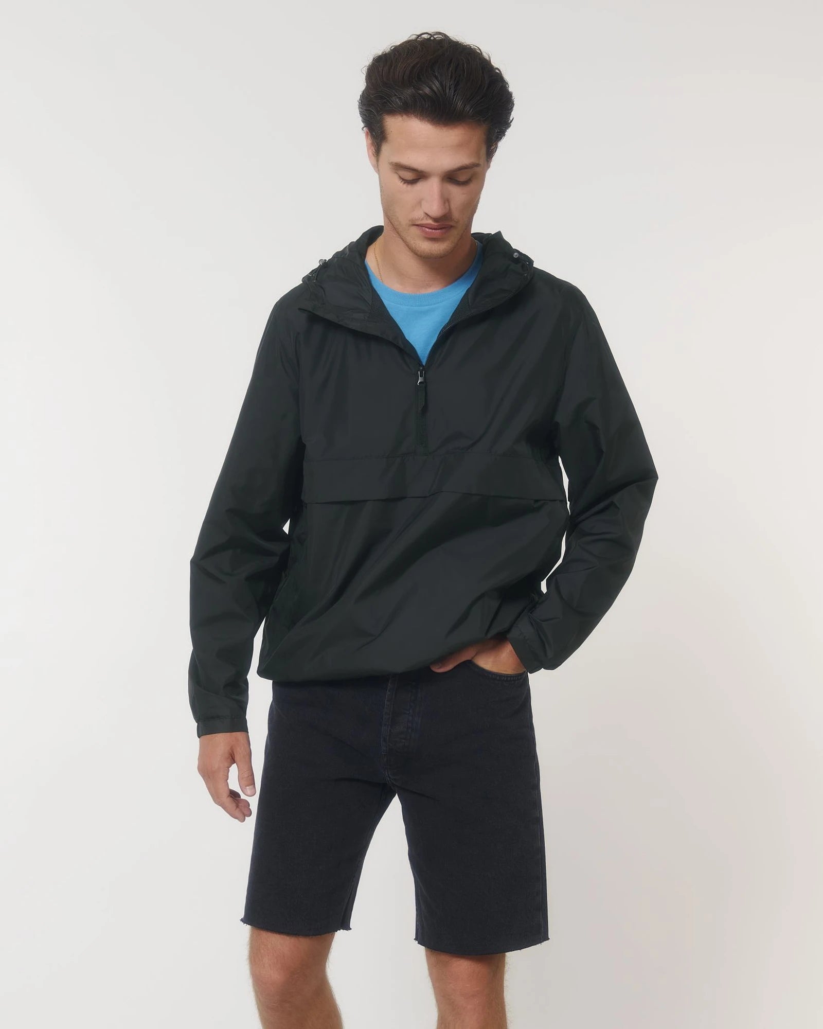 Custom promotional recycled polyester jacket Stanley/Stella Speeder - Black