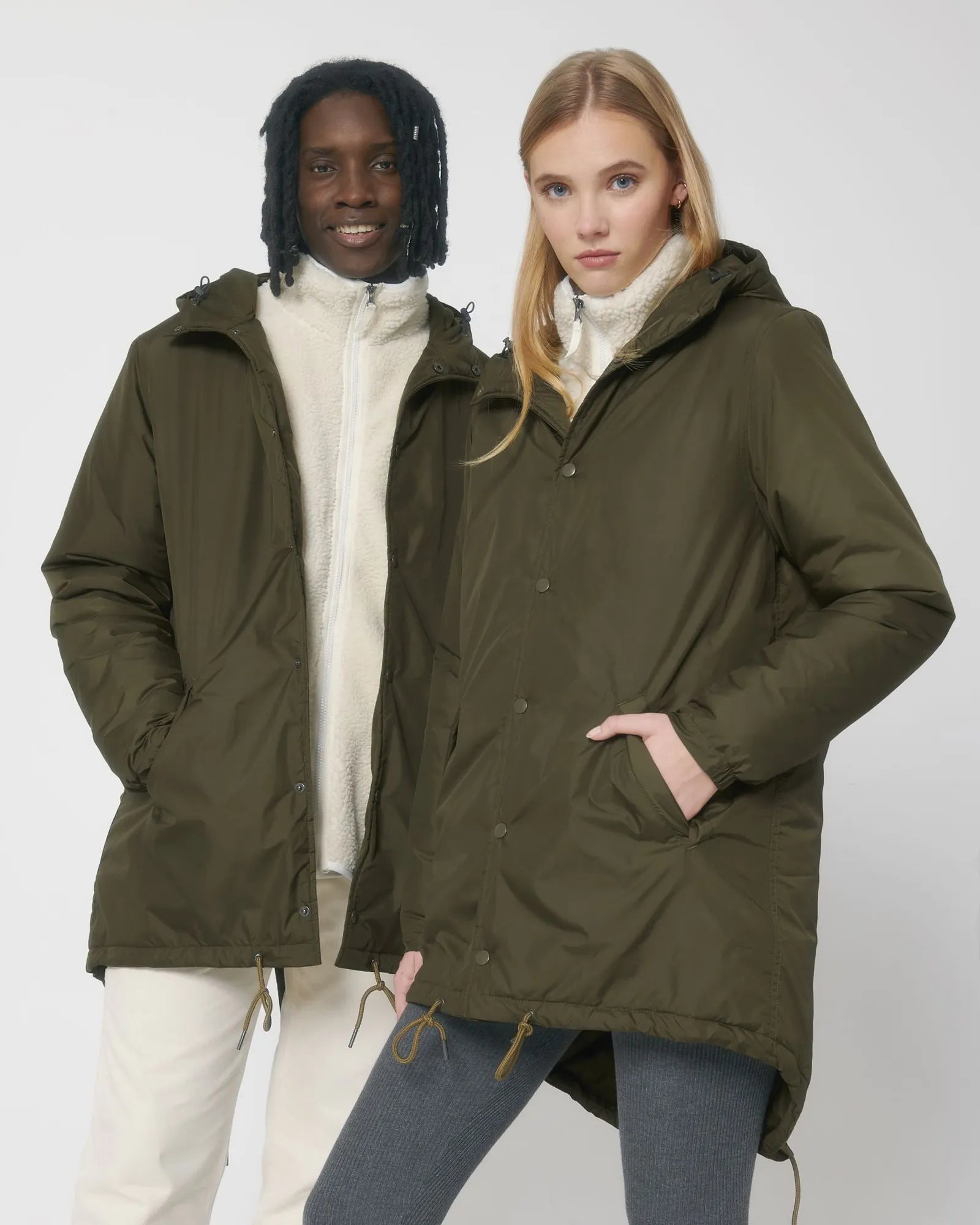 Custom recycled padded parka Stanley/Stella - 7