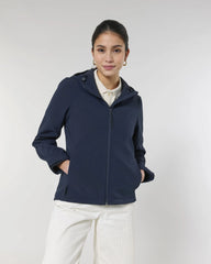 Custom softshell jacket Stanley/Stella Discoverer - French Navy