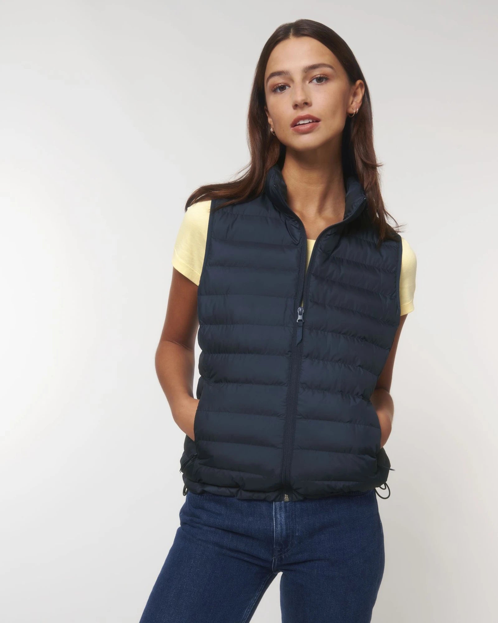 Custom recycled polyester women's vest Stanley/Stella - French Navy