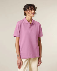 Custom organic cotton polo Stanley/Stella Prepster 2.0 - Bubble Pink