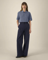 Custom organic cotton polo Stanley/Stella Prepster 2.0 - Blue Grey