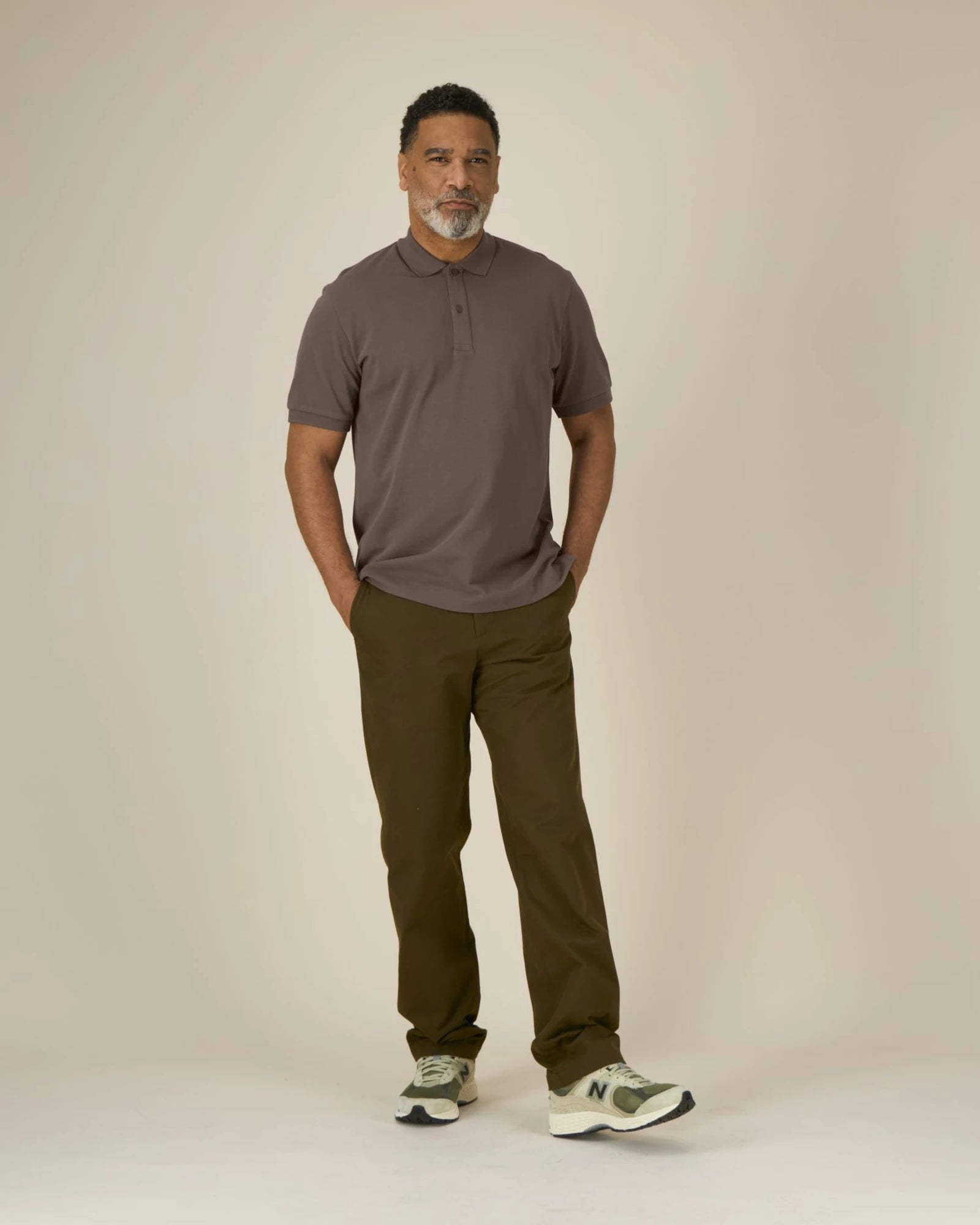 Custom organic cotton polo Stanley/Stella Prepster 2.0 - Mocha