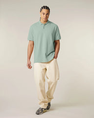 Custom organic cotton polo Stanley/Stella Prepster 2.0 - Aloe