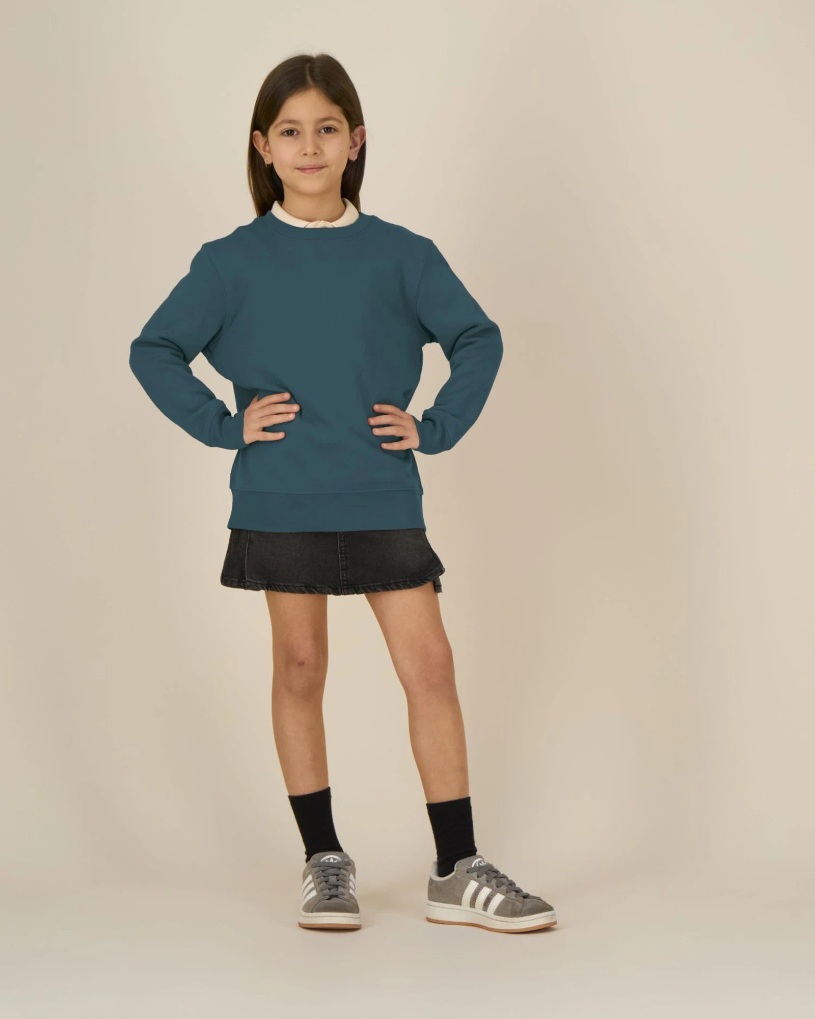 Custom organic cotton sweatshirt Stanley/Stella Mini Changer - Stargazer