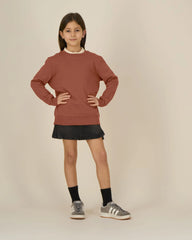 Custom organic cotton sweatshirt Stanley/Stella Mini Changer - Heritage Brown