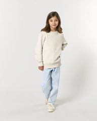Custom organic cotton sweatshirt Stanley/Stella Mini Changer - Eco Heather
