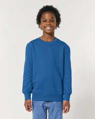 Custom organic cotton sweatshirt Stanley/Stella Mini Changer - Royal Blue
