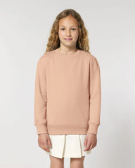 Custom organic cotton sweatshirt Stanley/Stella Mini Changer - Fresh Peach