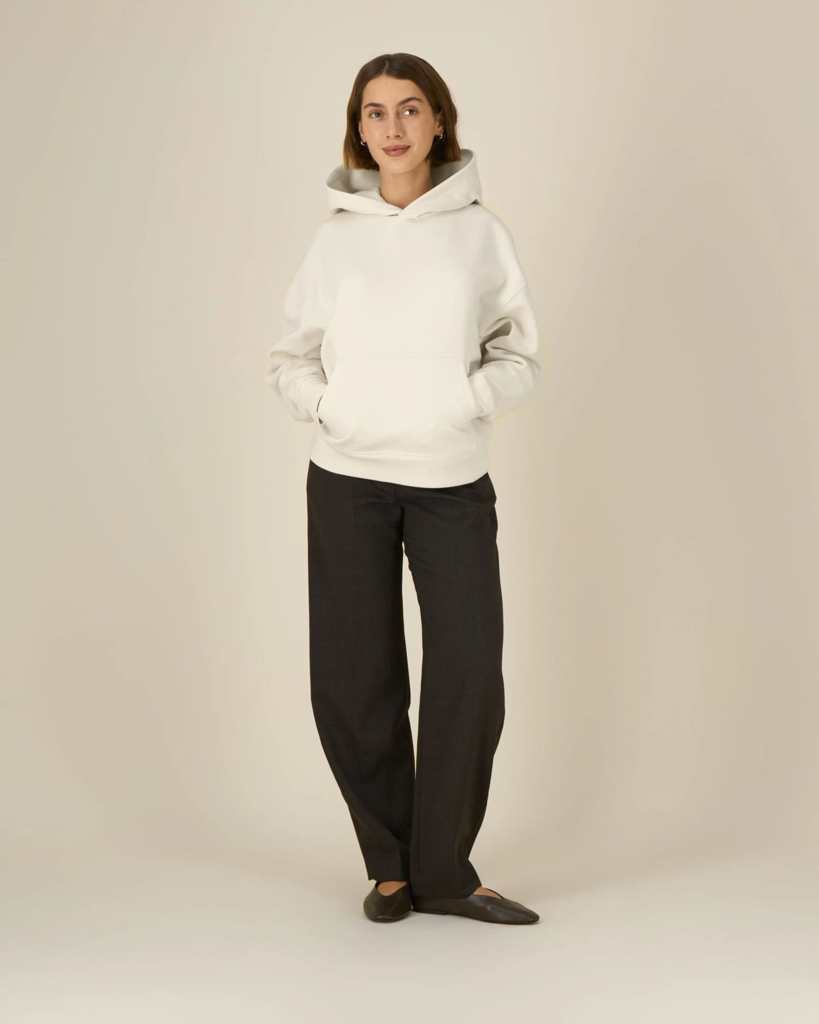 Custom organic cotton hoodie sweatshirt Stanley/Stella Archer - Natural Raw