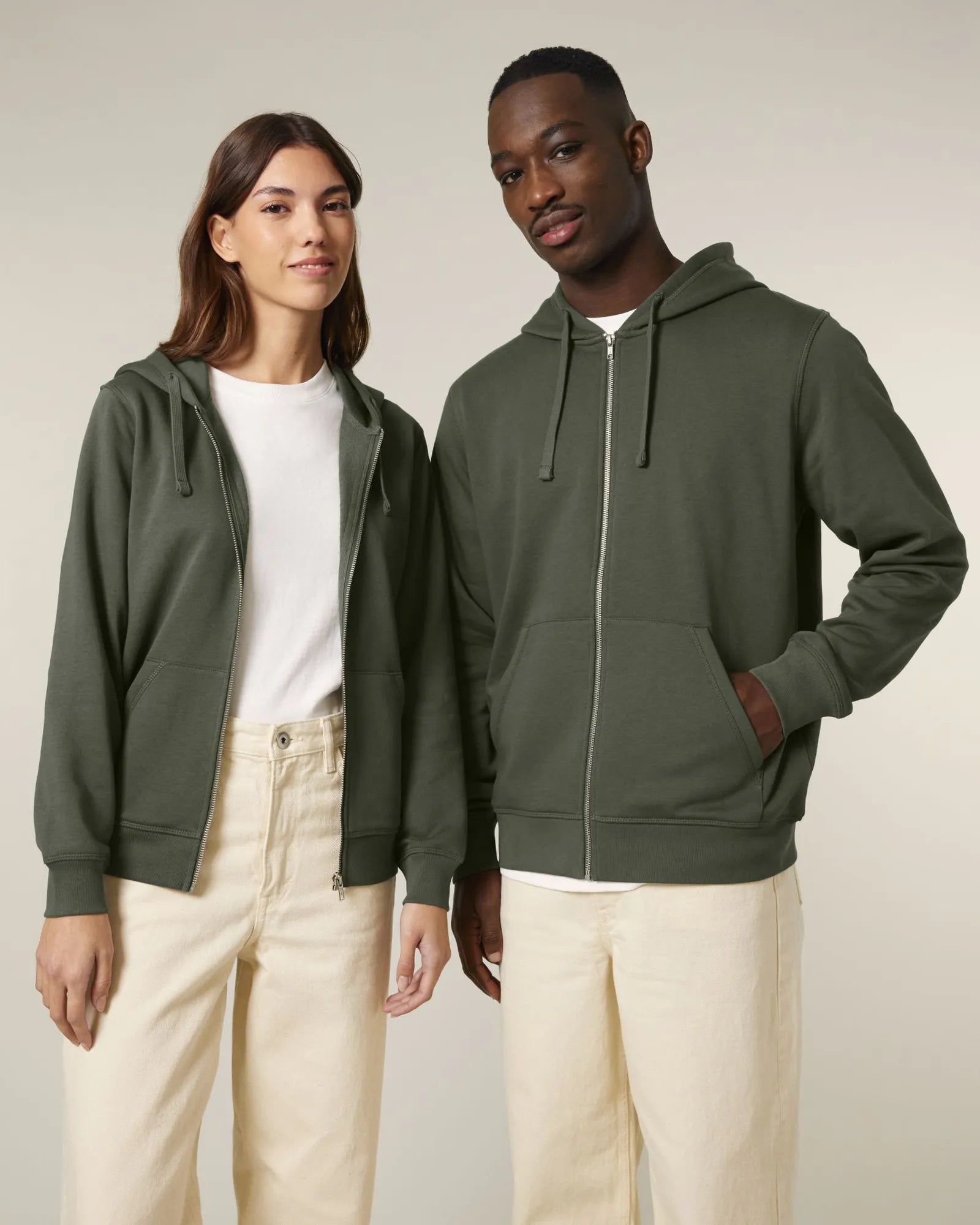 Custom organic cotton zip hoodie Stanley/Stella Mixer - 38