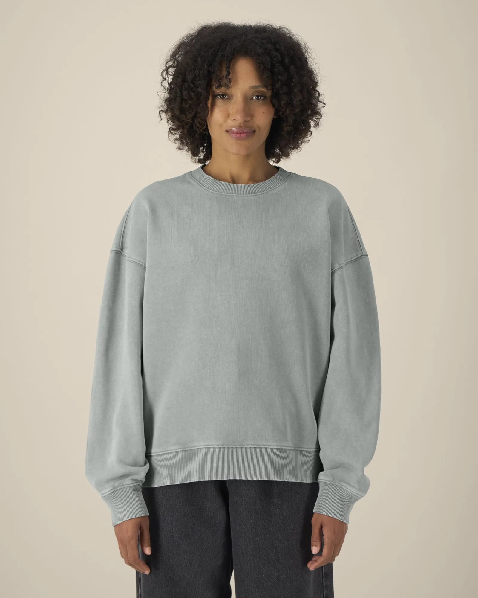 Custom organic cotton crew neck sweatshirt Stanley/Stella Radder 2.0 - 5