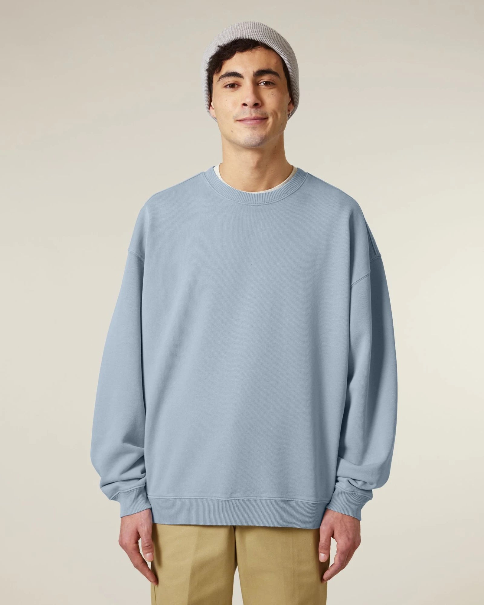 Custom organic cotton crew neck sweatshirt Stanley/Stella Radder 2.0 - 17