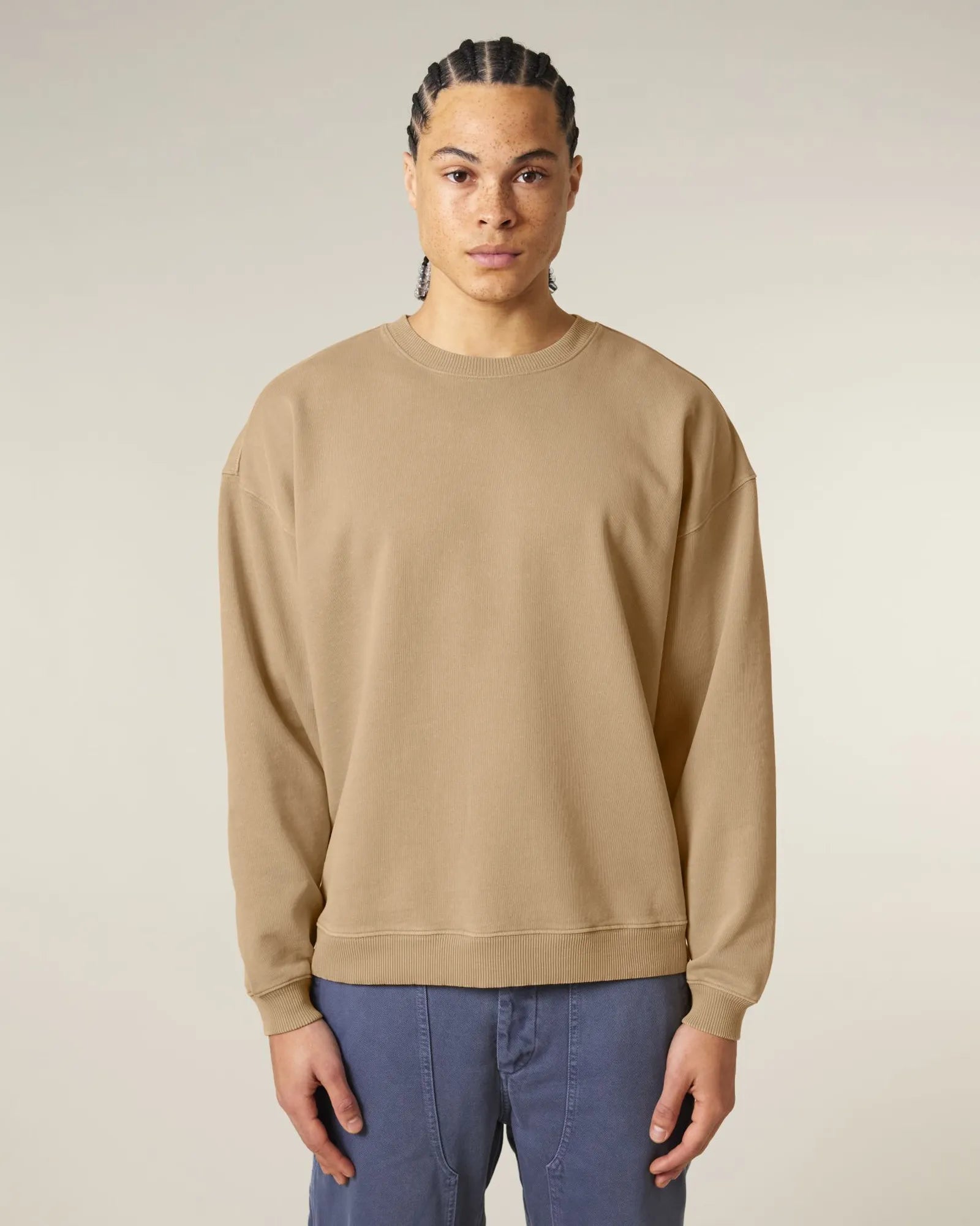 Custom organic cotton crew neck sweatshirt Stanley/Stella Radder 2.0 - 19