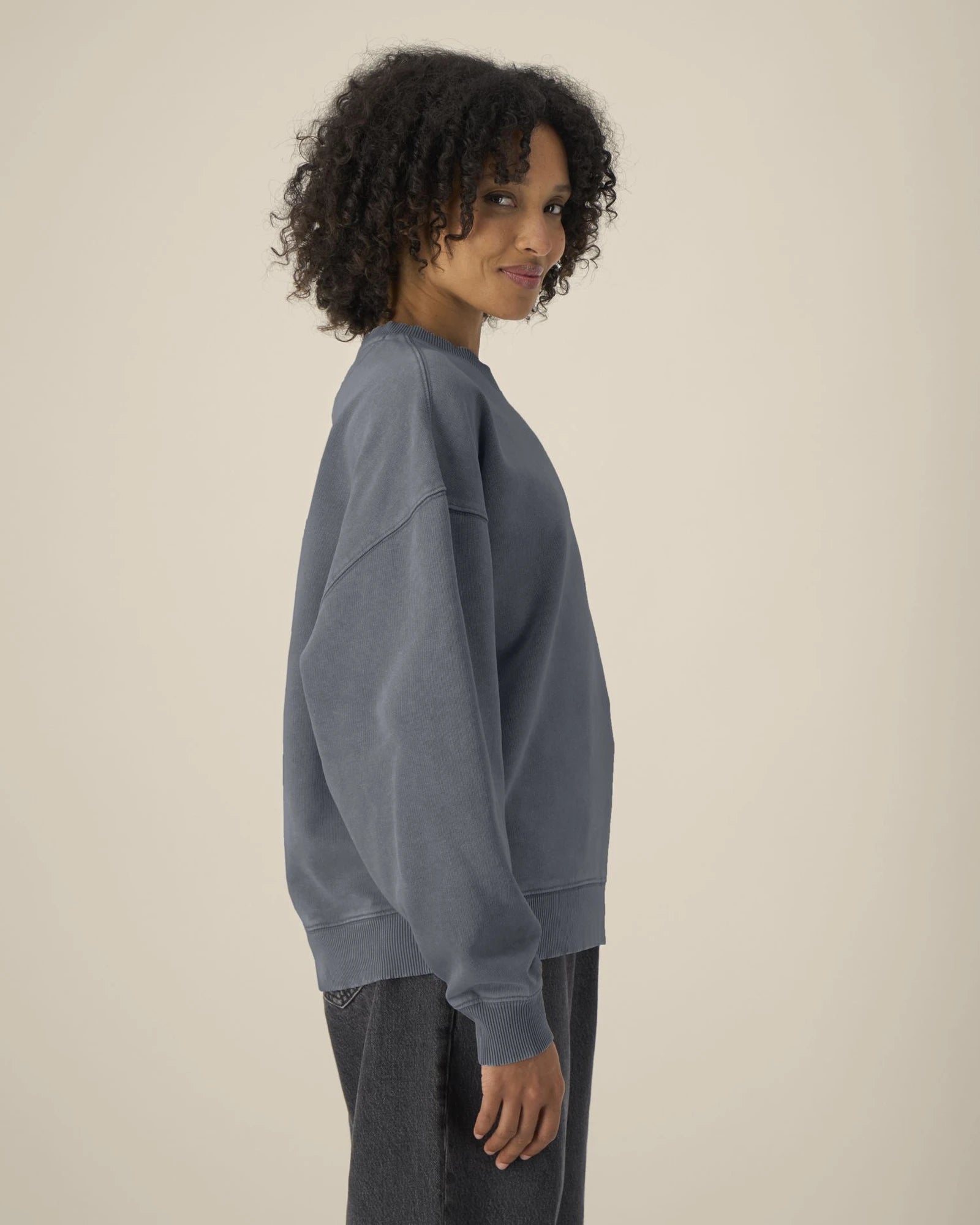 Custom organic cotton crew neck sweatshirt Stanley/Stella Radder 2.0 - 14