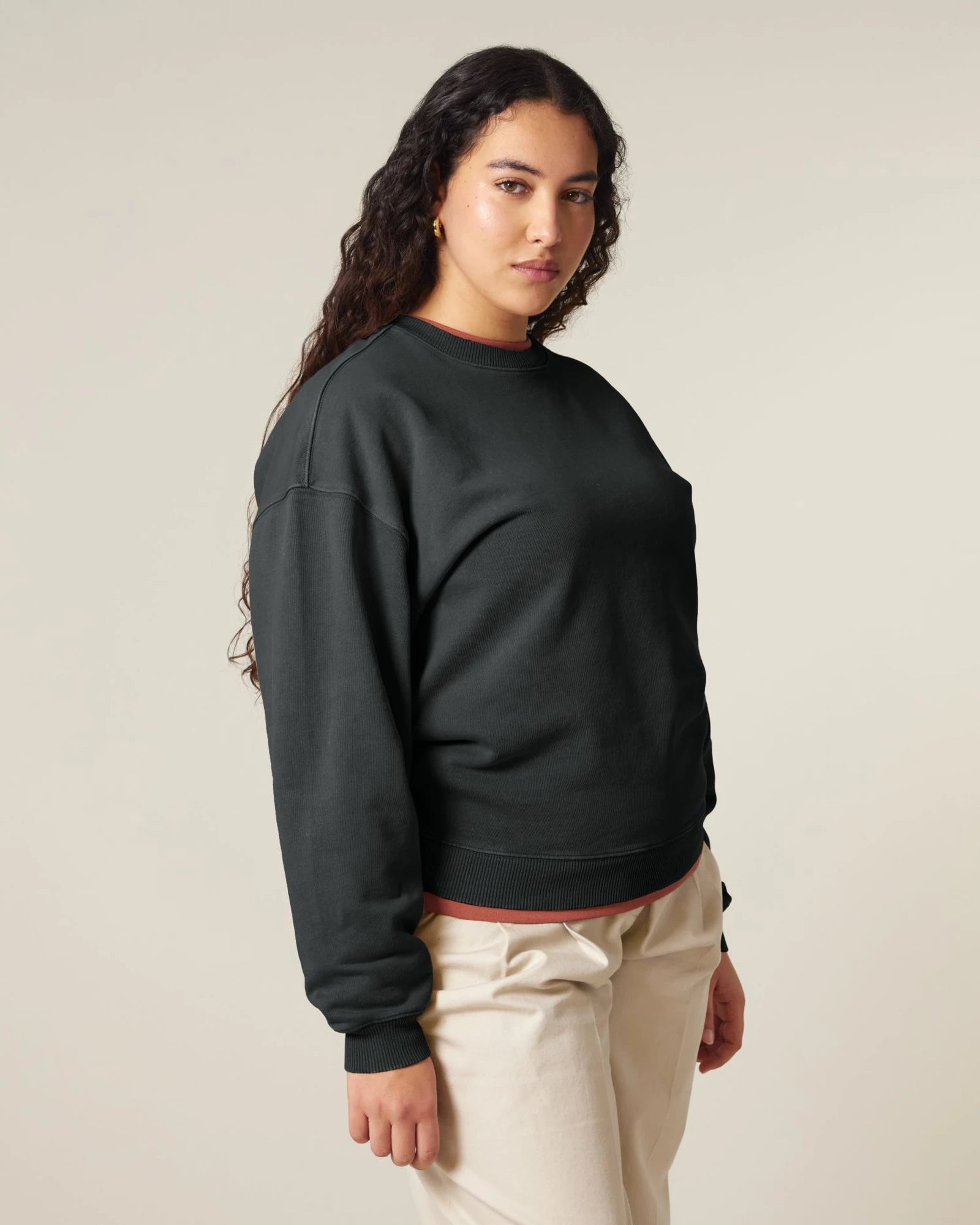 Custom organic cotton crew neck sweatshirt Stanley/Stella Radder 2.0 - 23