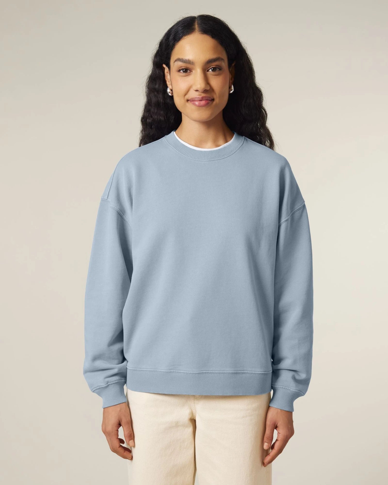 Custom organic cotton crew neck sweatshirt Stanley/Stella Radder 2.0 - 18