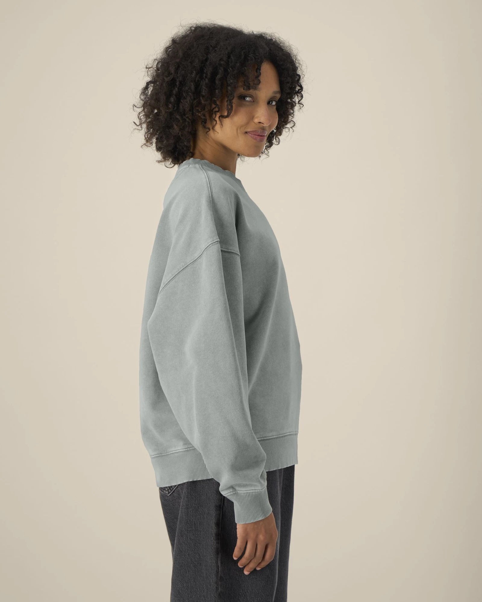 Custom organic cotton crew neck sweatshirt Stanley/Stella Radder 2.0 - 7