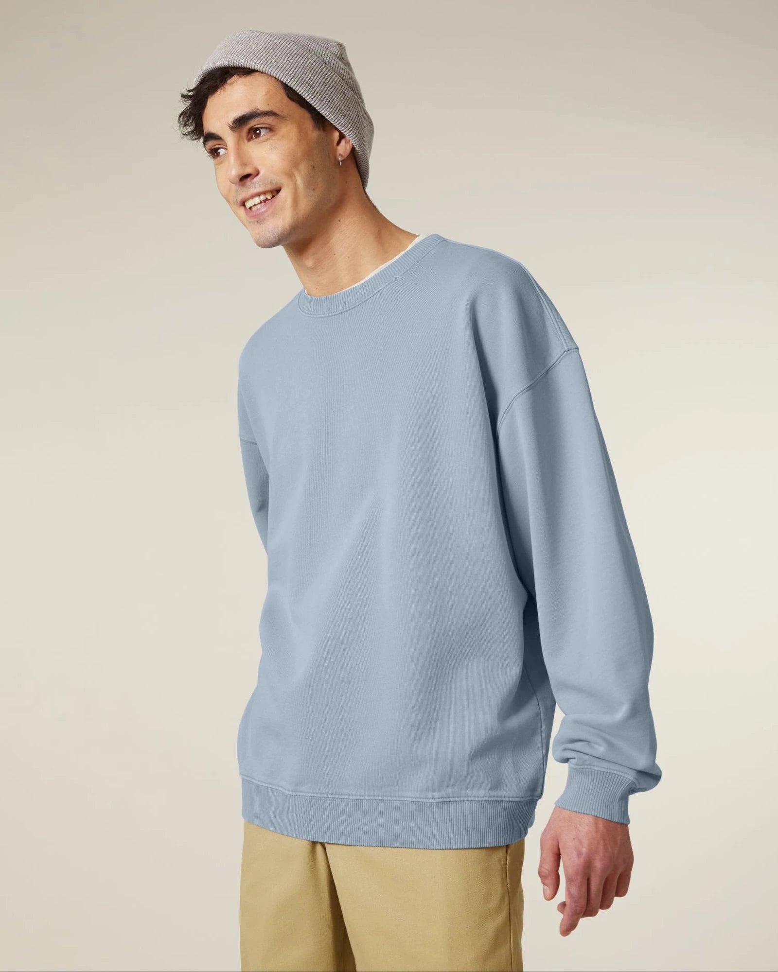 Custom organic cotton crew neck sweatshirt Stanley/Stella Radder 2.0 - 16