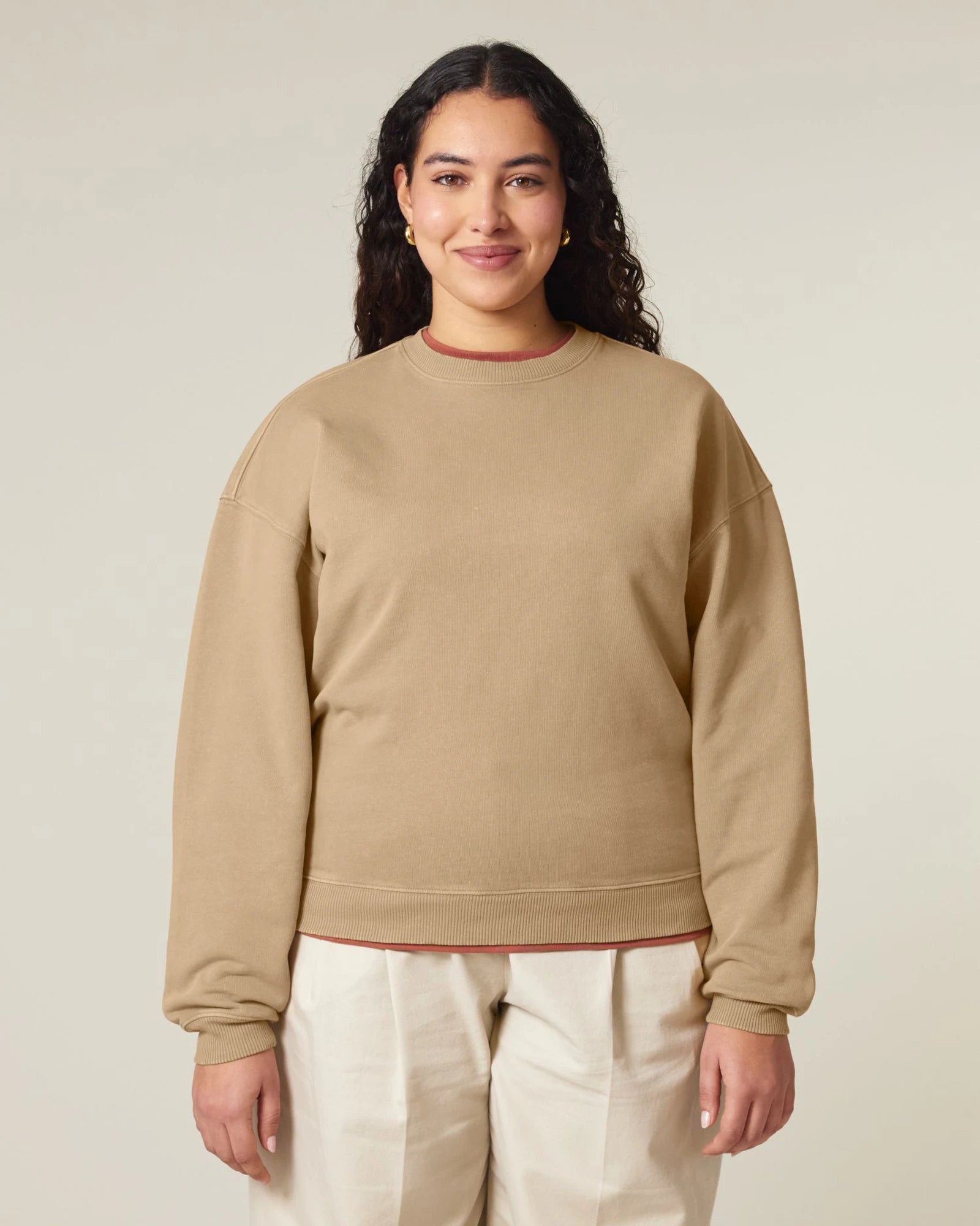 Custom organic cotton crew neck sweatshirt Stanley/Stella Radder 2.0 - 21