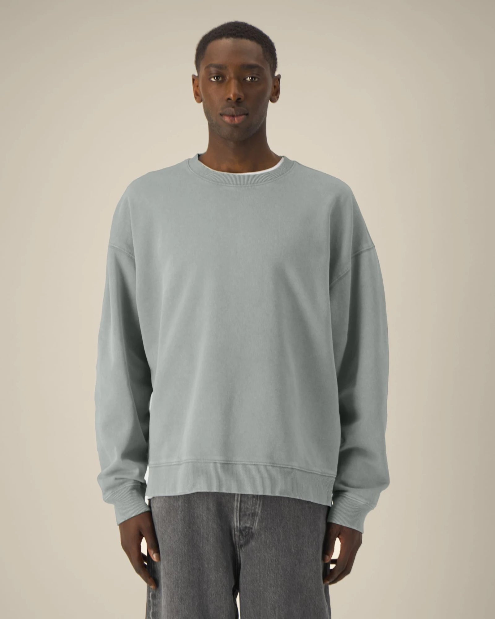 Custom organic cotton crew neck sweatshirt Stanley/Stella Radder 2.0 - 2