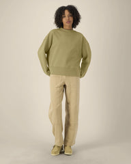 Custom recycled cotton oversized sweatshirt Stanley/Stella - Faded Olive