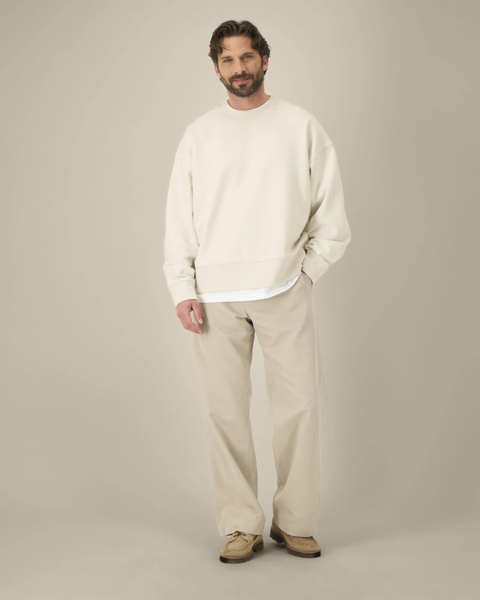 Custom recycled cotton oversized sweatshirt Stanley/Stella - 23