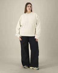 Custom recycled cotton oversized sweatshirt Stanley/Stella - Natural Raw