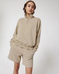 Custom organic cotton sweatshirt Stanley/Stella Miller Dry - Desert Dust