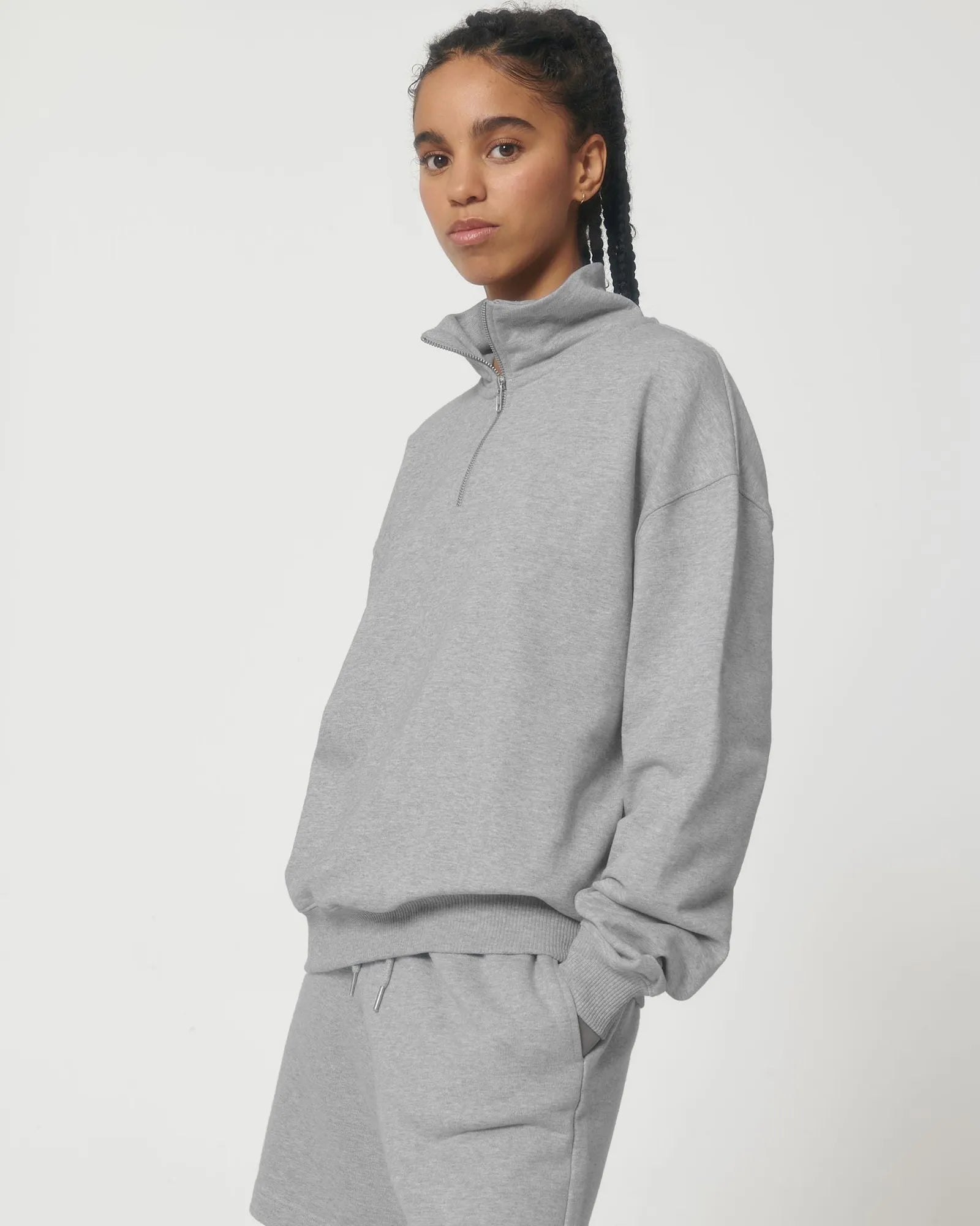 Custom organic cotton sweatshirt Stanley/Stella Miller Dry - 8