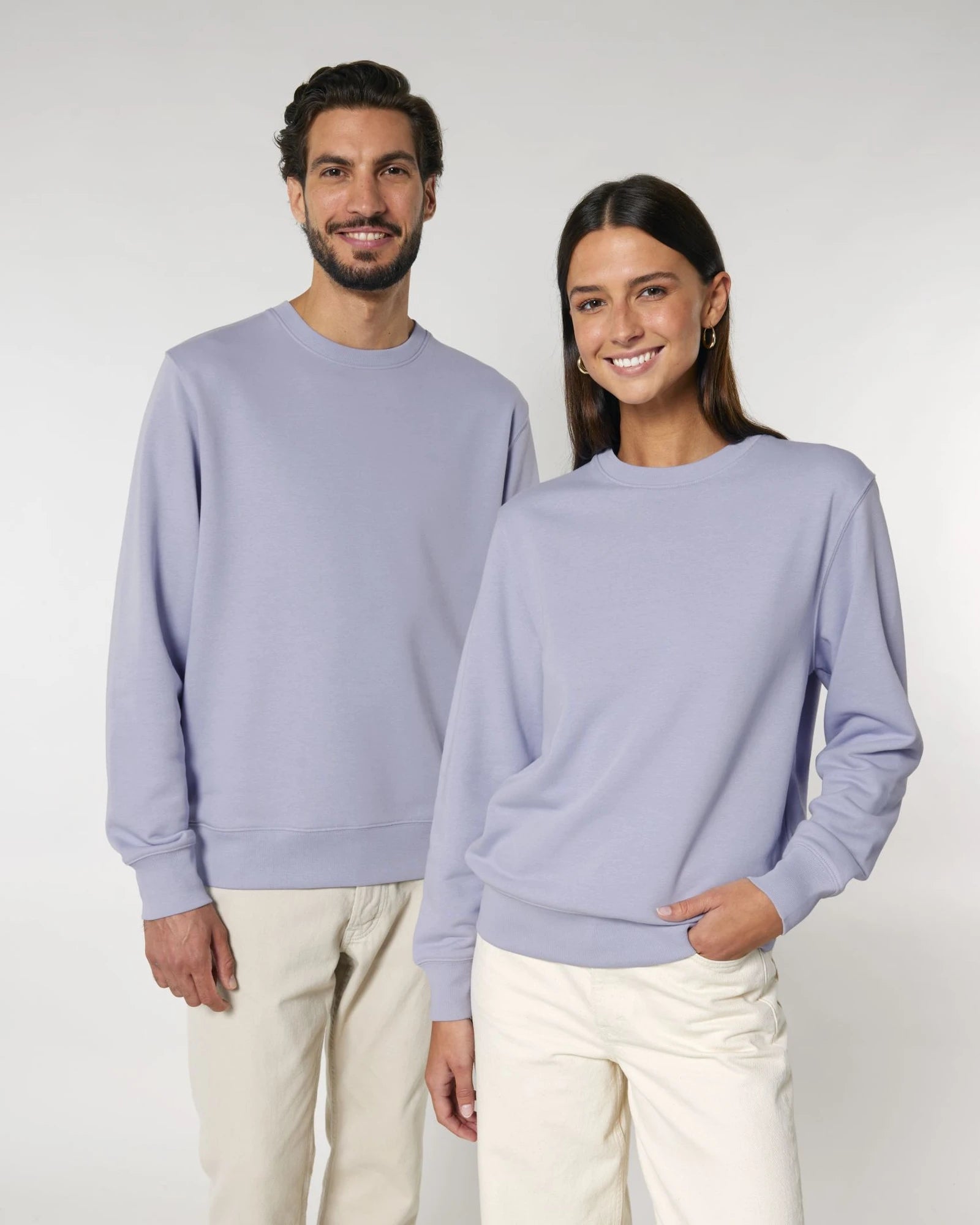Custom organic cotton sweatshirt Stanley/Stella Matcher - 25
