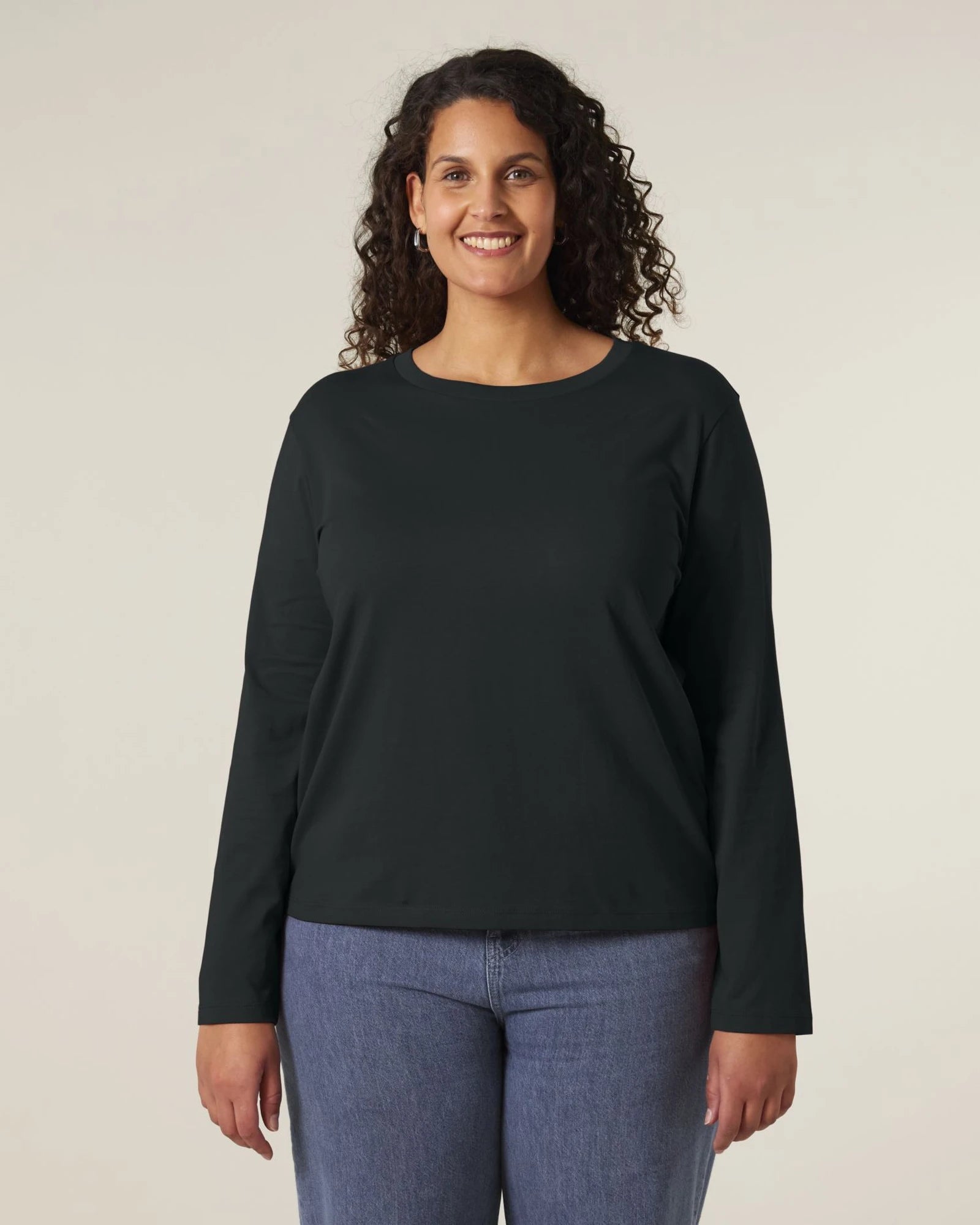 Custom organic cotton long sleeve T-shirt Stanley/Stella - 1