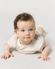 Custom organic cotton baby body Stanley/Stella - Eco Heather
