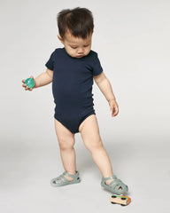 Custom organic cotton baby body Stanley/Stella - French Navy