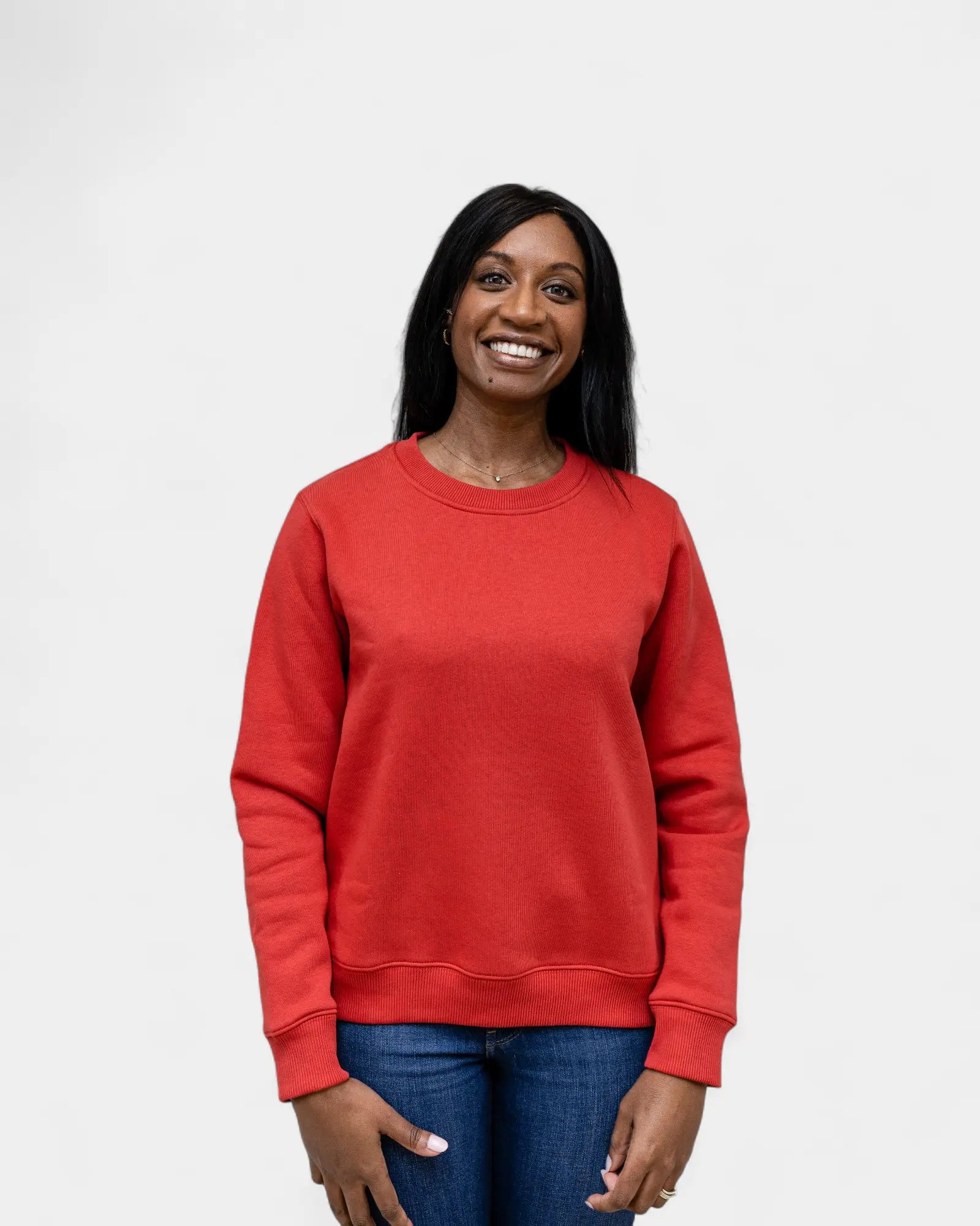 Women's Fleece Sweatshirt Made in France to Customize