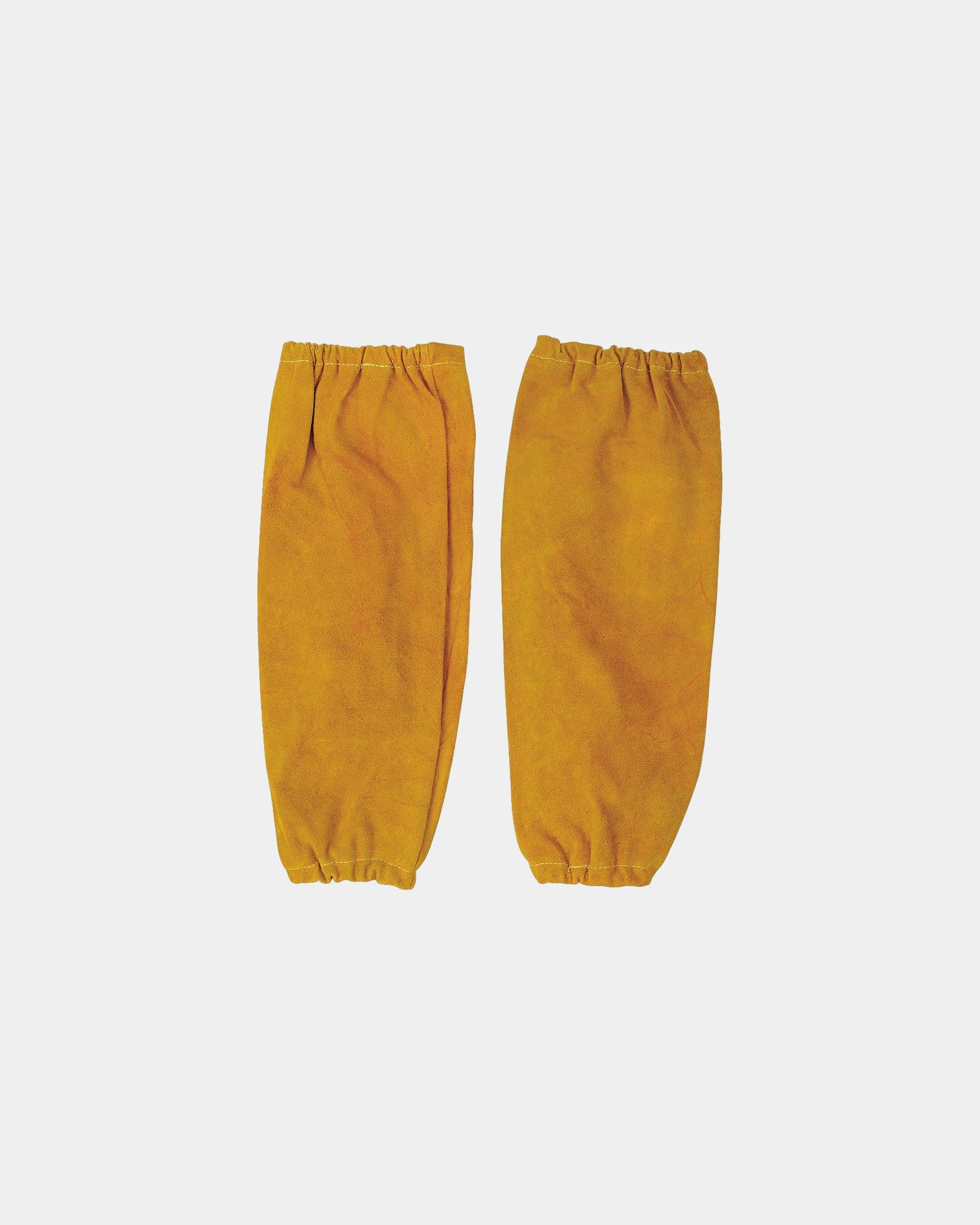 Custom leather welding sleeves - Beige